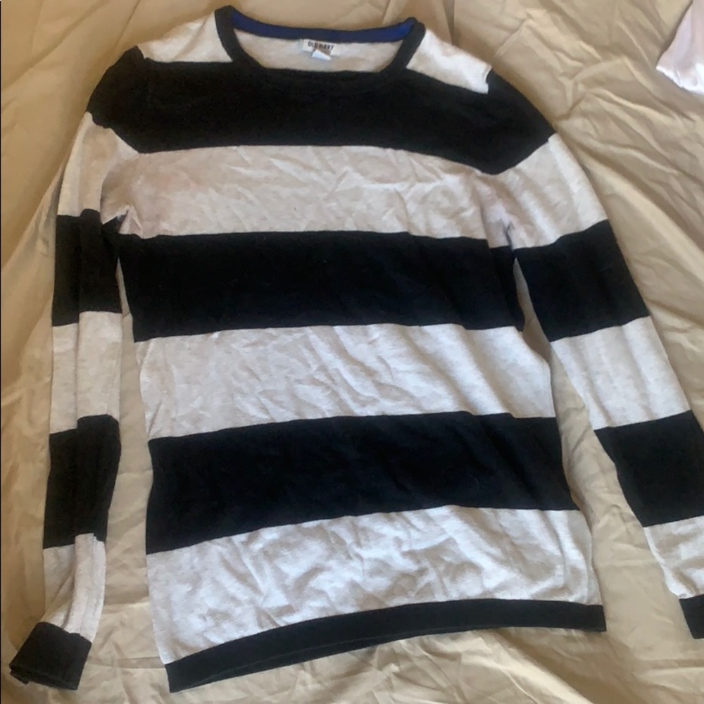 Stripped old never sweater